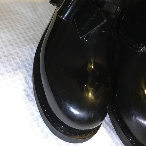 Red Valentino rubber rain boots - Picture 9 of 11